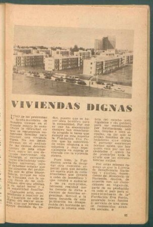 Viviendas dignas