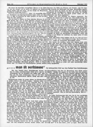 ---man ist verstimmt, ein seelsorgerlicher Brief aus dem Nachlaß Vater Bodelschwinghs
