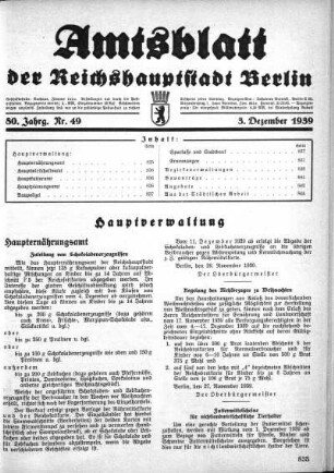 1939,49: Nr. 49, 3. Dezember 1939