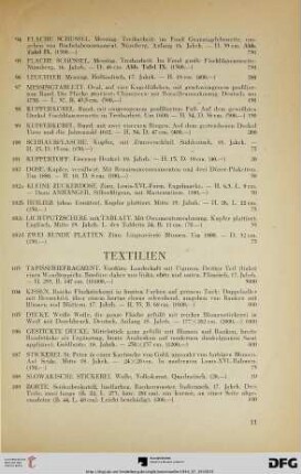 Textilien (Nr. 103-112)