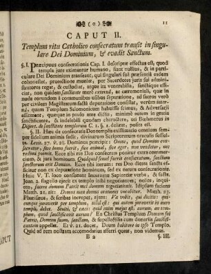 11-17, Caput II