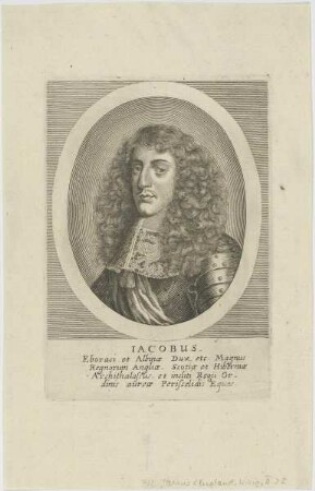Bildnis des Iacobus, Regnorum Angliae, Scotiae et Hiberniae Archithalassus