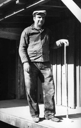 Wilsdruff-Herzogswalde. Dorfmühle, Müller Rudolf Träbert