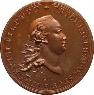 Kurfürst Friedrich August III. - Huldigung zu Leipzig am 2. Mai