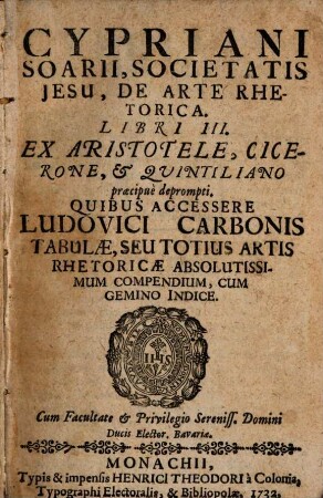 De arte rhetorica libri tres