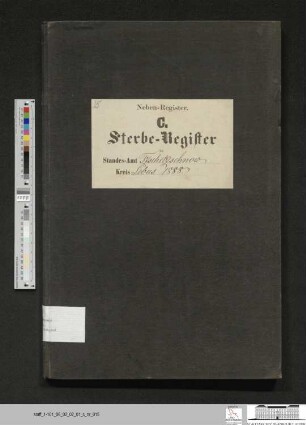 Sterberegister Güldendorf 1888