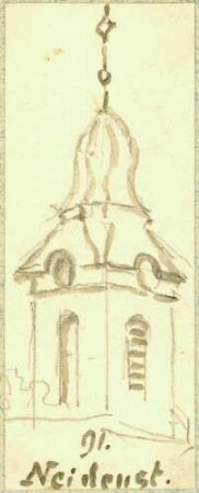 Neidenstein Turm Pfarrkirche