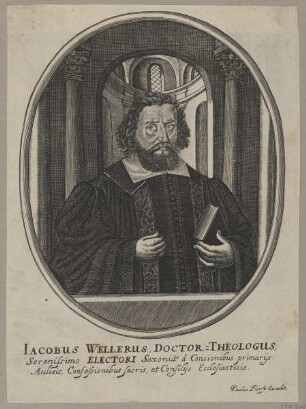 Bildnis des Iacobus Wellerus