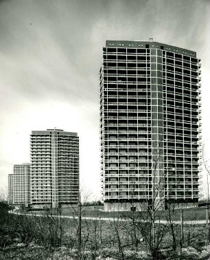 GEWOGE Hochhäuser Froschlache, 1964-1966