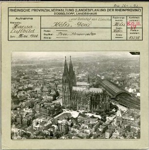 Köln, Dom von Südosten