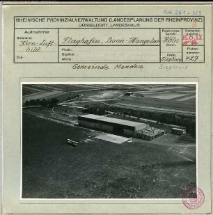 Sankt Augustin-Hangelar, Flugplatz