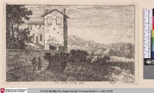 [Villa außerhalb der Porta Pia; Villa outside the Porta Pia]