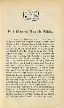 Geschichte des Königreichs Westfalen