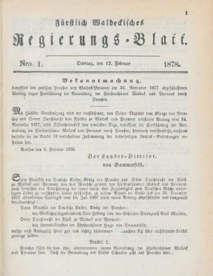 12. Februar-31. December = Nro. 1-20
