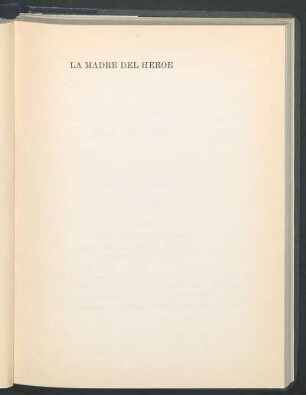 La madre del héroe