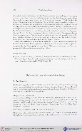 Mathematisch-naturwissenschaftliche Klasse
