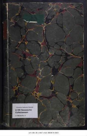 Sammlung zu Lebensbeschreibungen Schwarzburgischer Gelehrter (Johann Christian von Hellbach zugeschrieben)