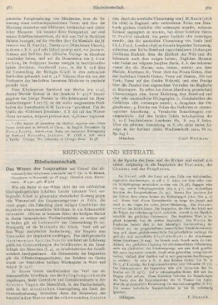 361-392 Rezensionen