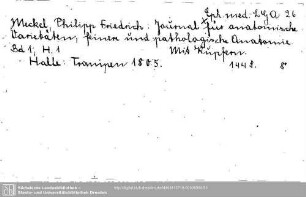 Ephemerides medicae 0026