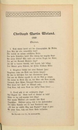 Christoph Martin Wieland