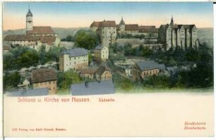 Nossen. Schloss und Kirche