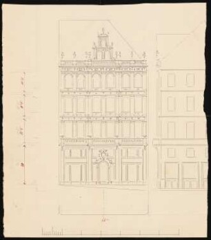 Wohn- und Geschäftshaus, Magdeburg: Vorderansicht