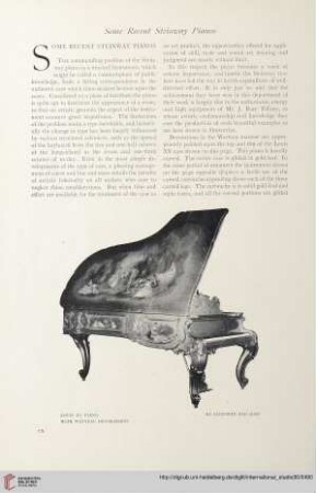 Some recent Steinway pianos