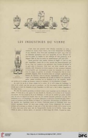 7: Les industries du verre
