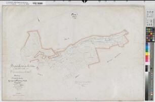 Flammersbach (Wilnsdorf), Separation Flammersbach, Brouillonkarte 1 Flur 1 Bl.4