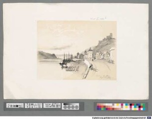 Caub on the Rhine