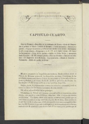 Capitulo Cuarto