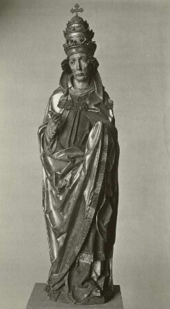 Heiliger Fabian vom Flügelaltar aus der Nikolaikirche Zwickau