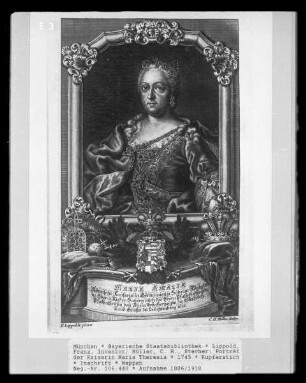 Porträt der Kaiserin Maria Theresia