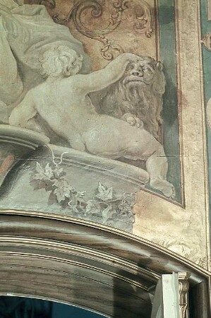 Kybele mit Neptun und einem Putto