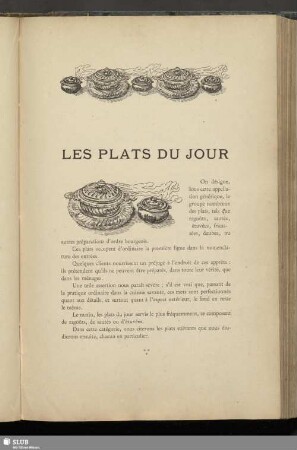 Les Plats Du Jour