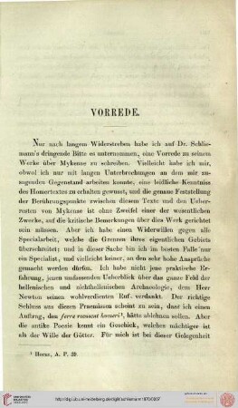 Vorrede (W.E. Gladstone)