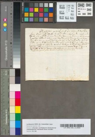 Aanteekeningen van Walraven van Brederode en zijn Hoofmester Haeren, over hun rekening, Januari 1620.