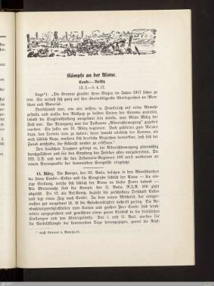 Kämpfe an der Aisne. Condé-Vailly