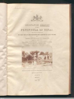 Pt. 3: [Sinaitic and Egyptian inscriptions]
