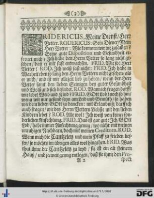 Discurs Zweyer von Adel aus der freyen Reichs-Ritterschafft.