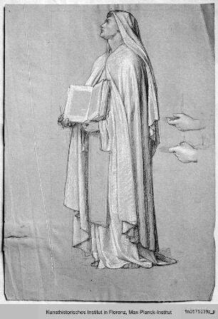 Studie: Nonne mit Buch