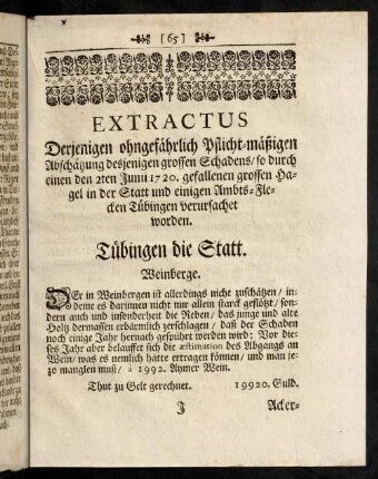65-70, Extractus