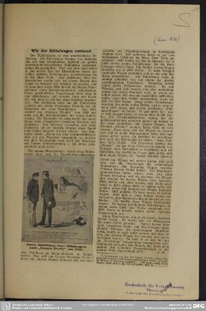 Innere Einrichtung eines Schlafwagens nach "Harpers Weekly" von 1859
