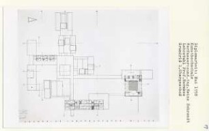 Kunsthochschule, Hamburg-Othmarschen (Diplomarbeit bei Bernhard Hermkes): Grundriss 1. Obergeschoss 1:200