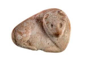 Stempelsiegel: Liegendes Rind