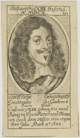 Bildnis des Ludovicus XIII.