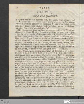 Caput II. Causa Ideæ productiva.