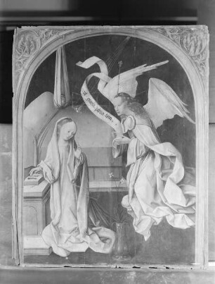 Die Verkündigung an Maria — Schauseite (erste)