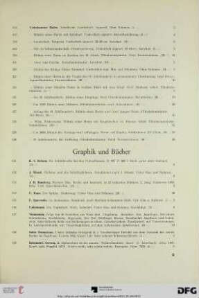Graphik und Bücher (Nr. 131-139)