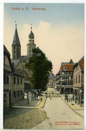 Goslar. Marktstraße